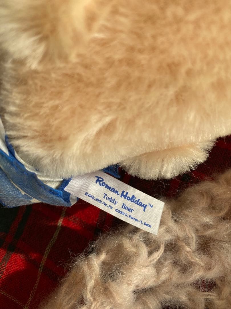 テディベアアンティーク　ローマの休日 オードリーヘプバーン