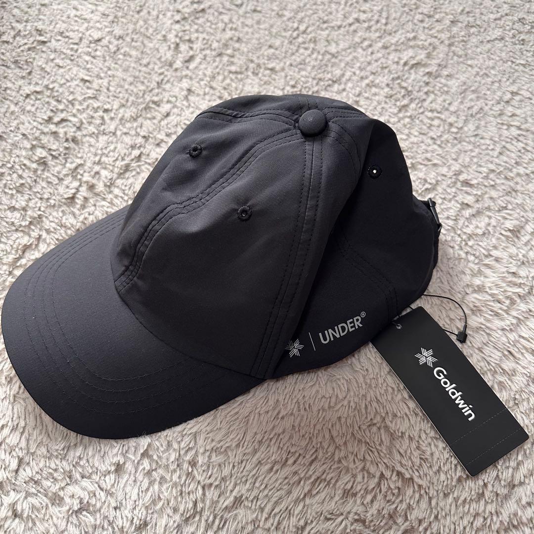 帽子 Goldwin UNDER mini rip-stop light cap
