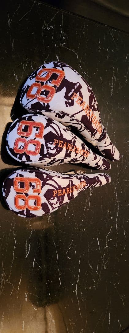 【希少】スポンジボブ×コラボ　ヘッドカバー3点　パーリーゲイツ　キャディーバッグ