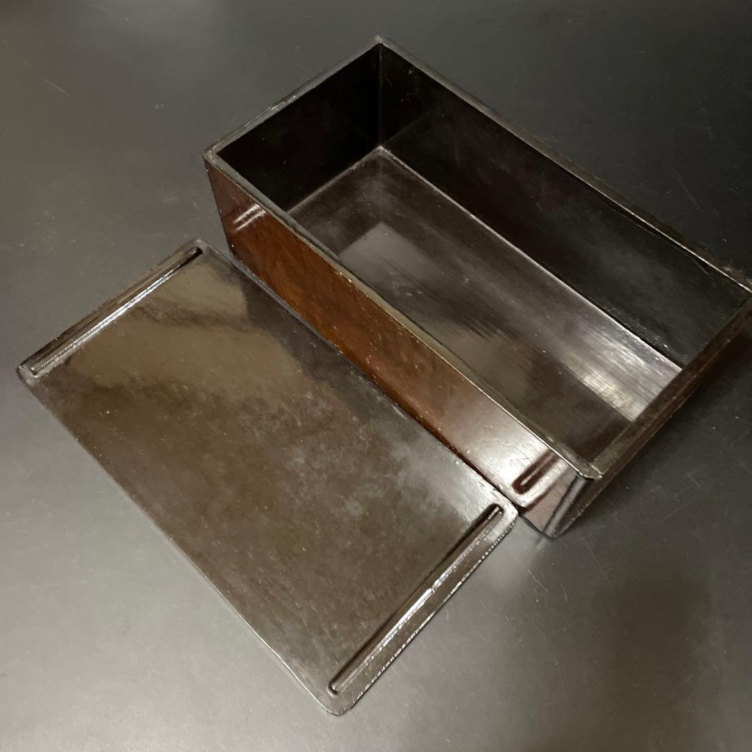 時代物　昔の木製弁当箱　欅　お重箱