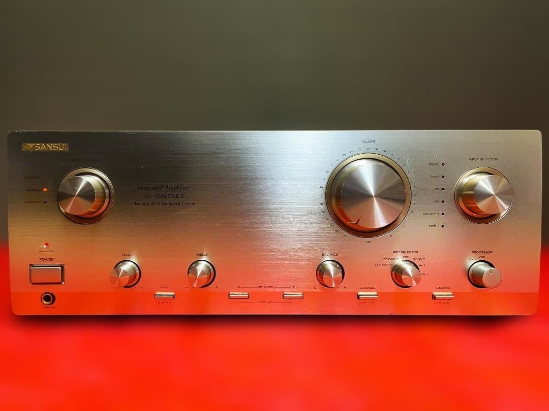 A*O様 ■ SANSUI プリメインアンプ AU-α607NRA ジャンク ■