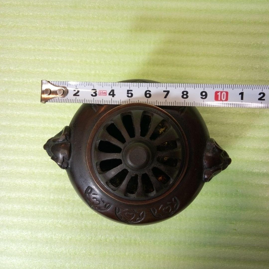 香炉　ミニ　ミニ香炉　小さい香炉　骨董　骨董品　レトロ　レア　重さ482グラム