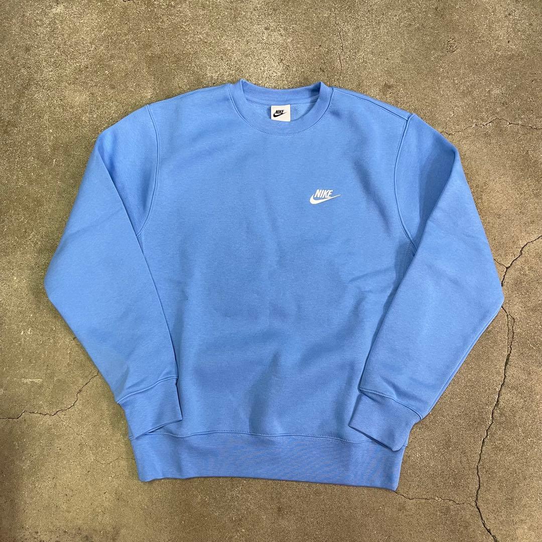 ナイキ スウェット セットアップ 水色 S