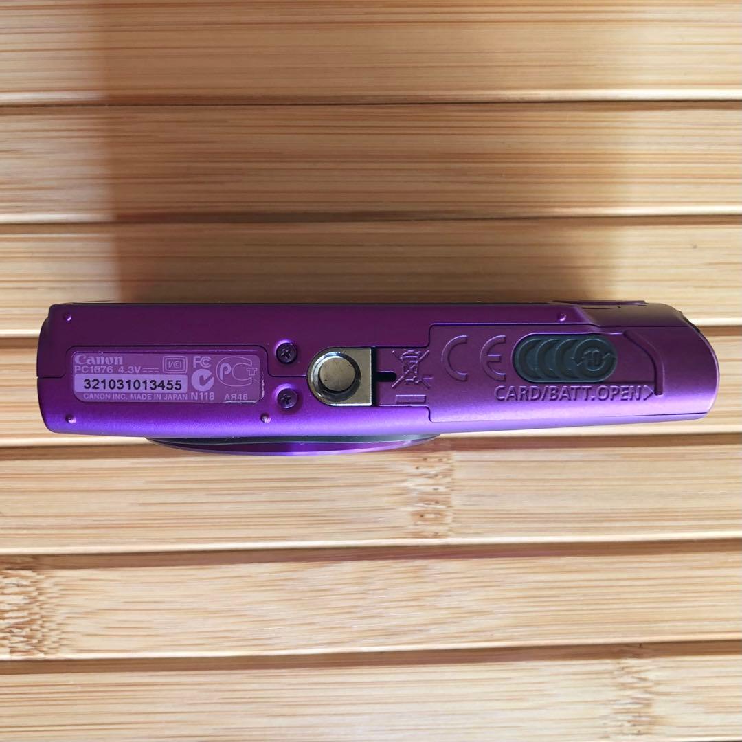 Canon キャノン　IXY600F パープル