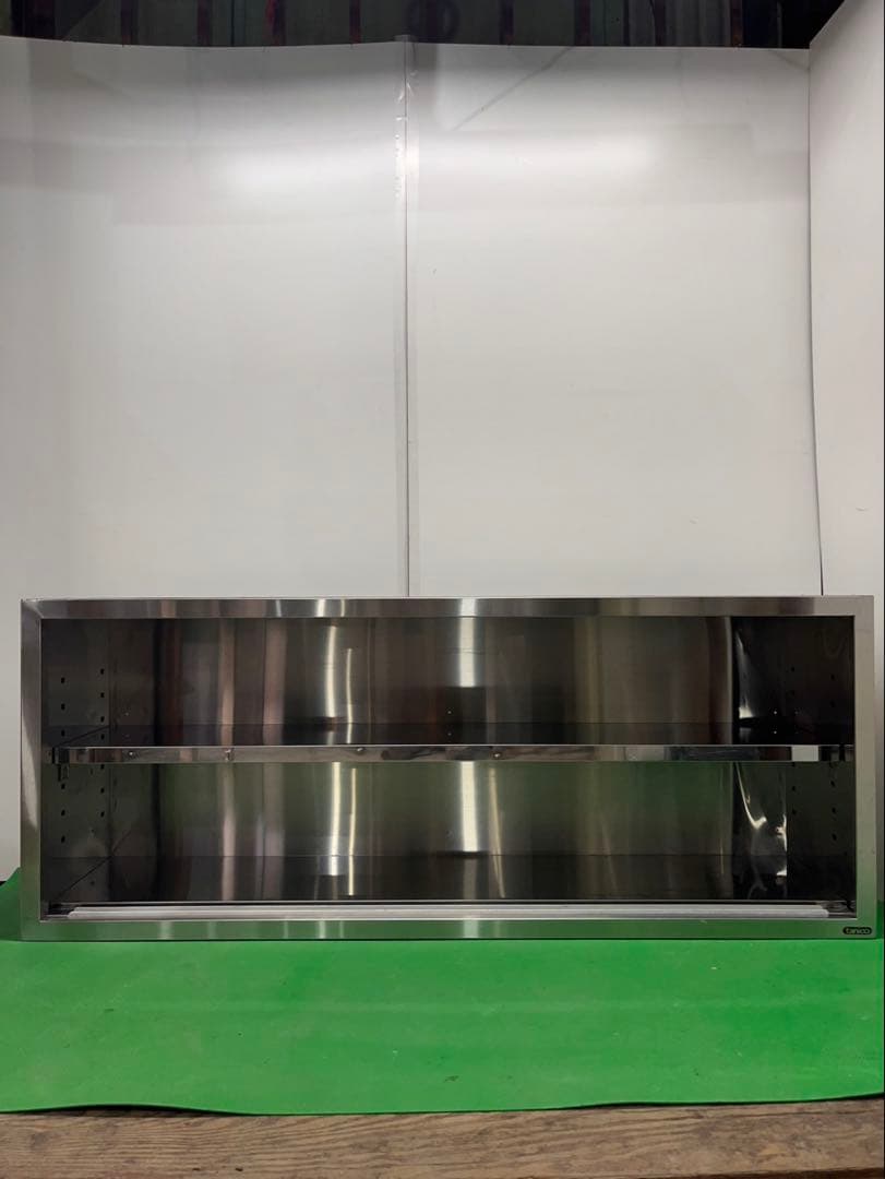 ☆地域限定送料無料☆工場整備品☆吊り戸棚 幅1500 ステンレス　業務用