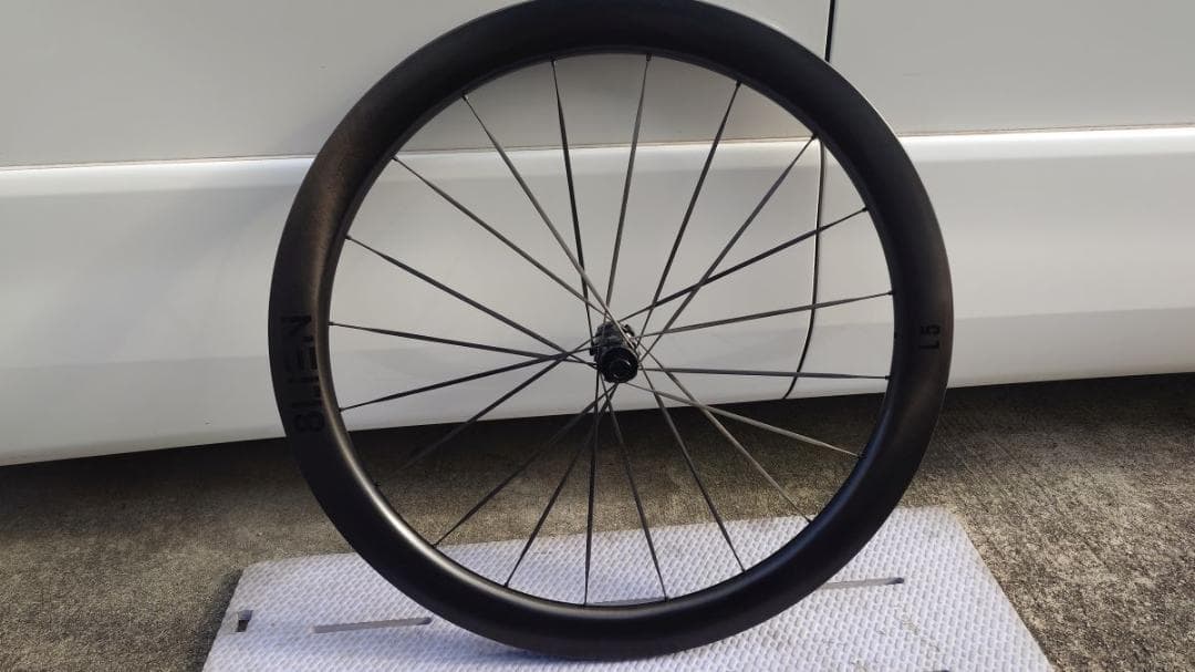 8lien L5W Wide Version ホイール 実走200km弱