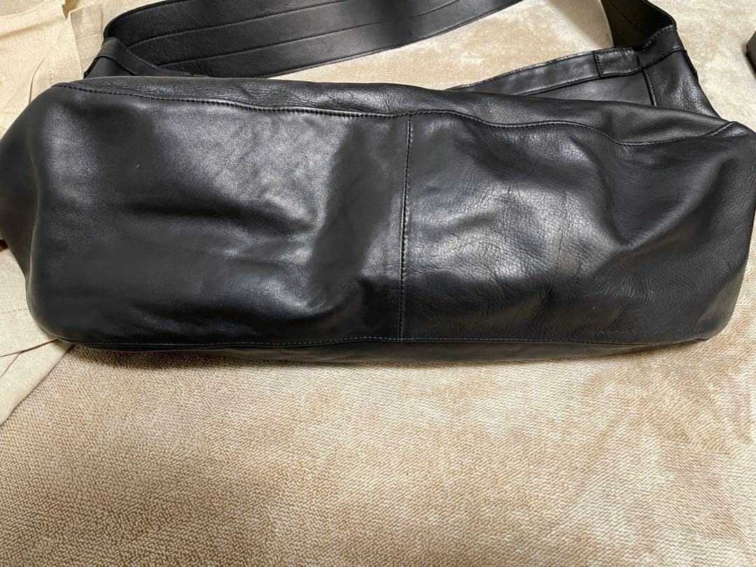 tenon ニュースペーパーバッグ BLACK