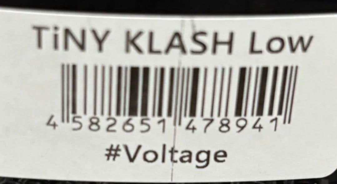 DRT タイニークラッシュ　ボルテージ　TINYKLASH VOLTAGE