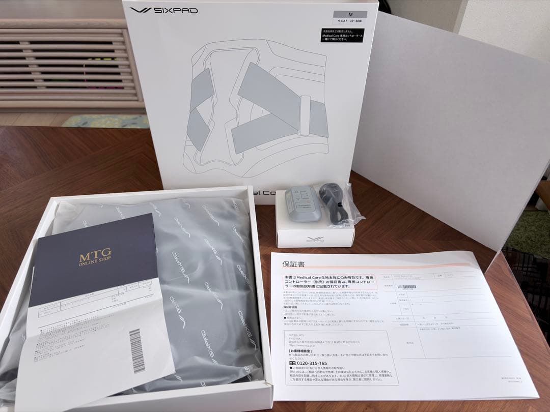 SIXPAD Medical Coreメディカルコア Mサイズ 正規／付属品完備