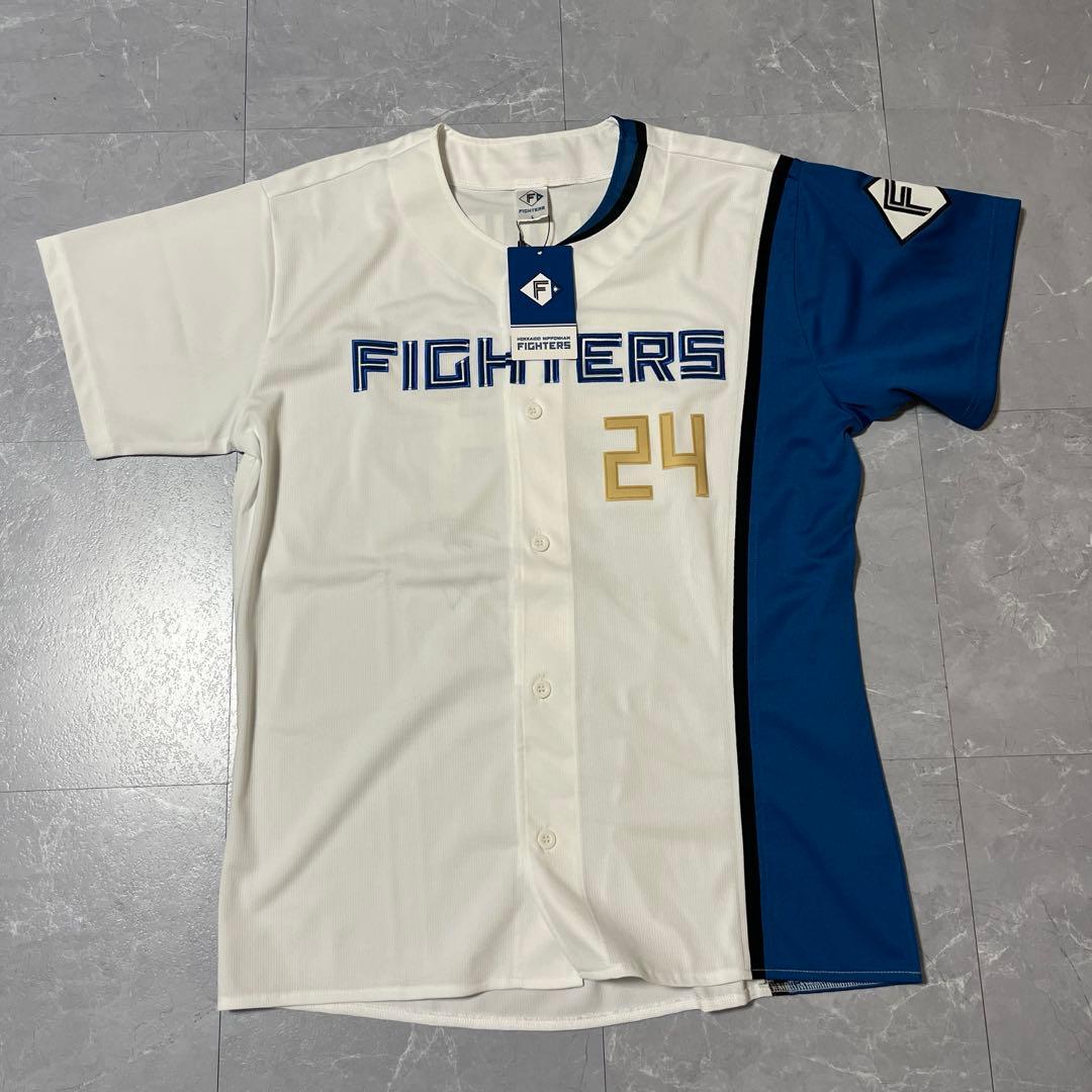 FIGHTERS NOMURA 24 直筆サイン入りユニフォーム　野村選手