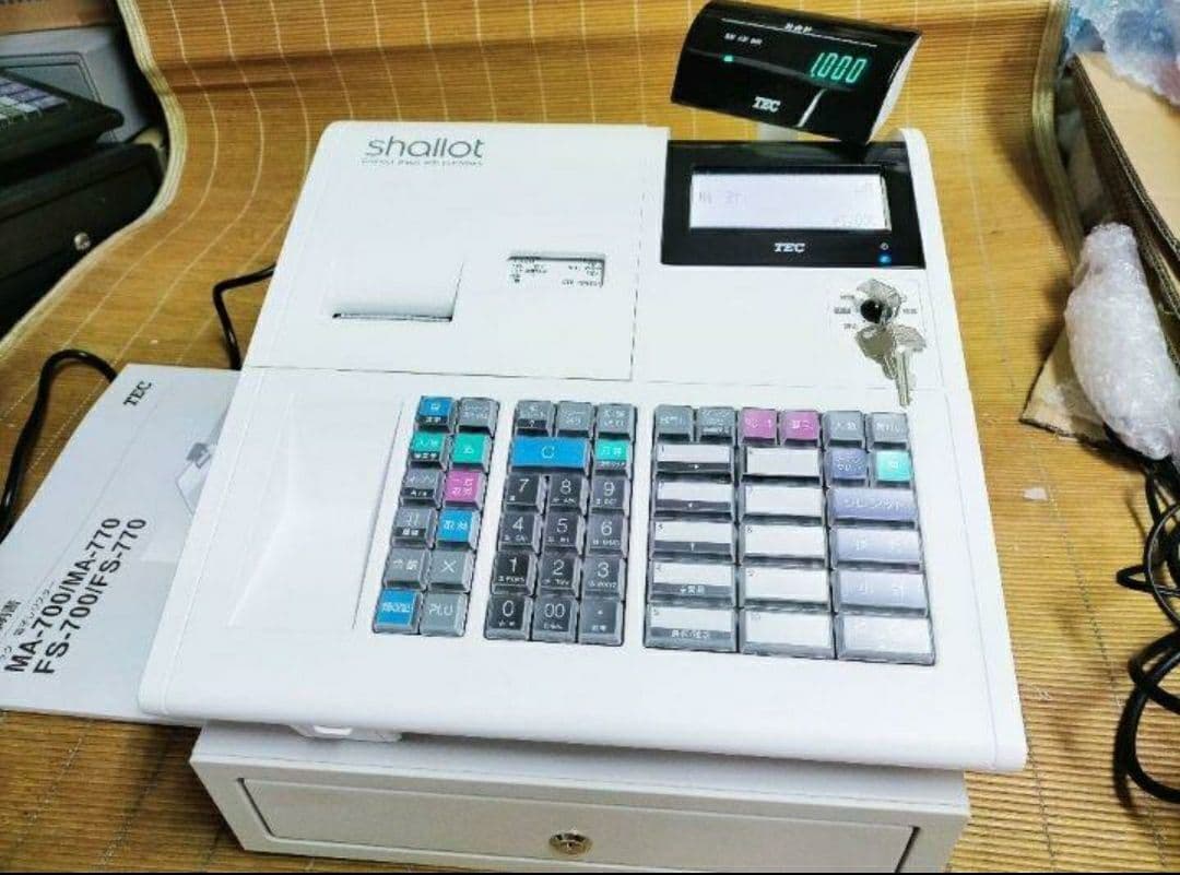 テックレジスター　MA-700　フル設定無料　現行機種　921111