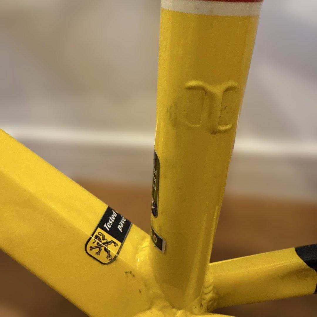 RIDLEY FENIX AL XS ロードバイクフレーム イエロー