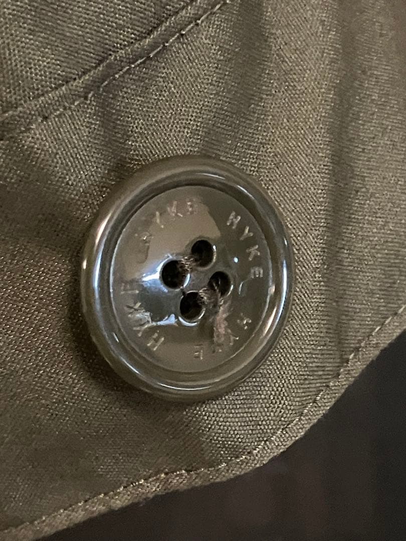 HYKE ハイク　ミリタリーコート　17461 サイズ1