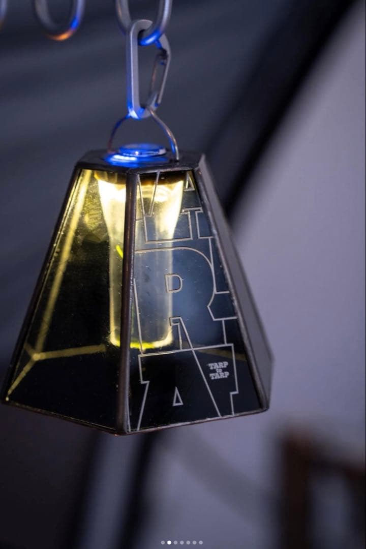 【新品】TARPtoTARP GLASS SHADE&WOOD STAND