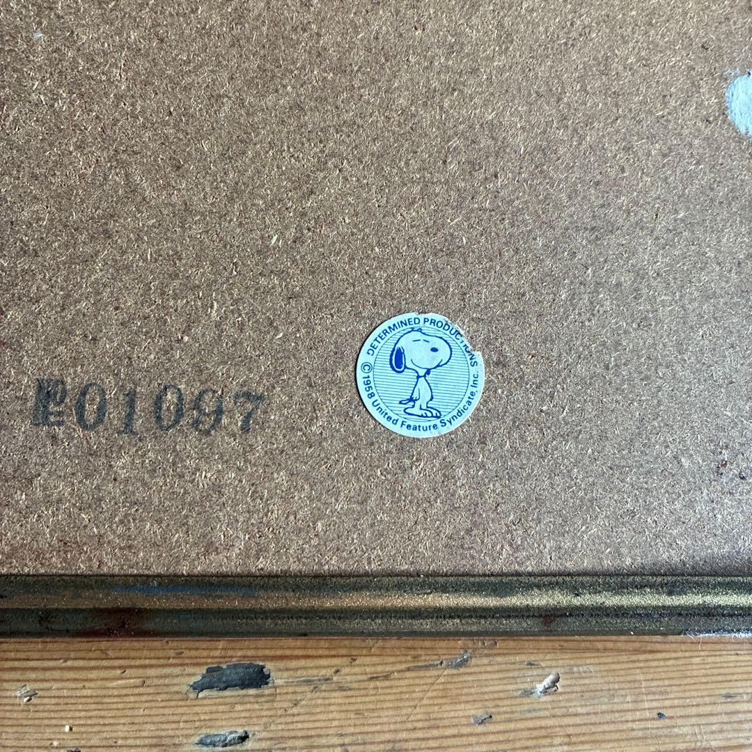 スヌーピー & ウッドストック ミラー　レトロ　ヴィンテージ