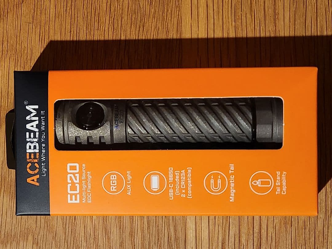 ACEBEAM EC20 ti チタン SFT-25R 6500K 限定品 新品