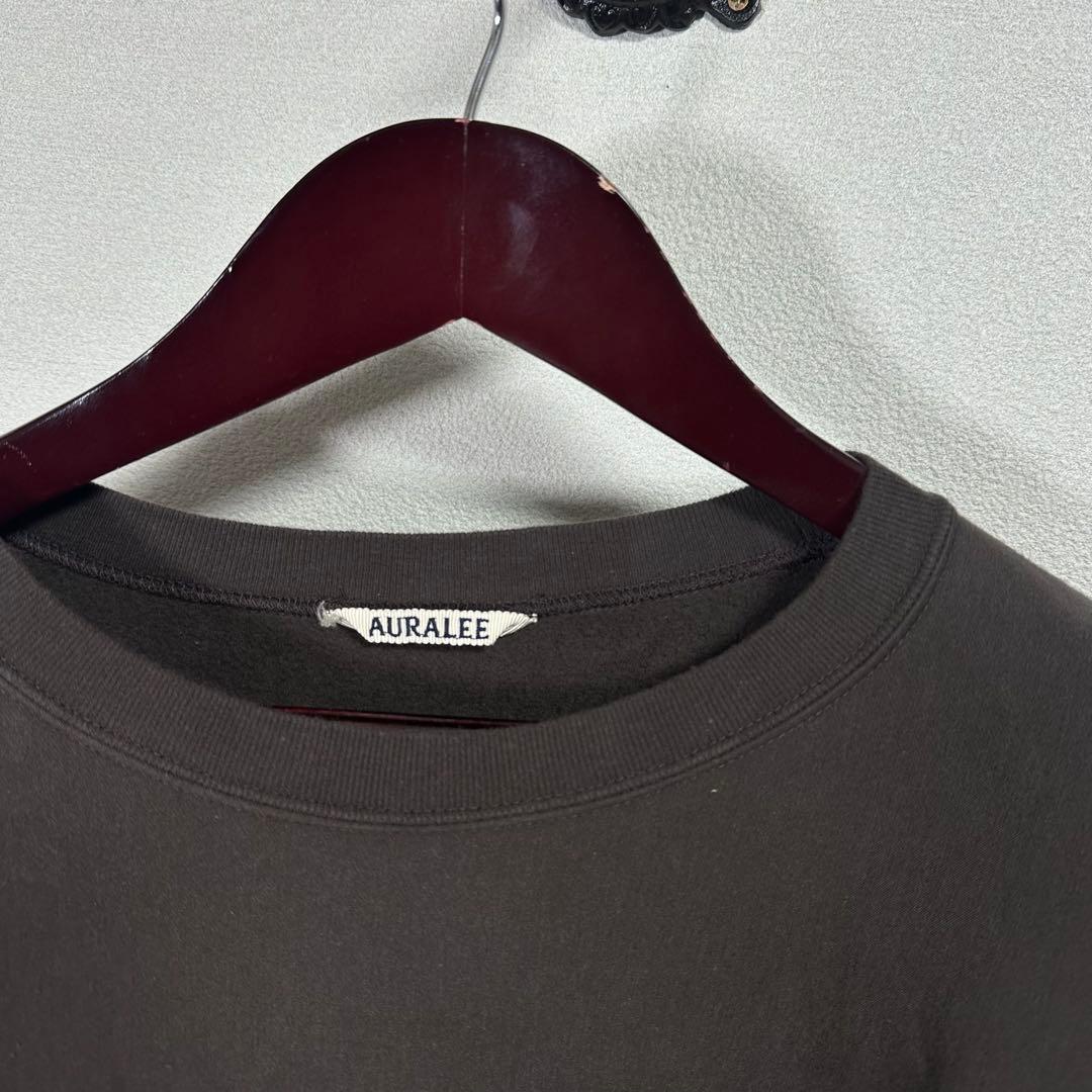 トップス Auralee Elastic High Gauge Sweat P/O