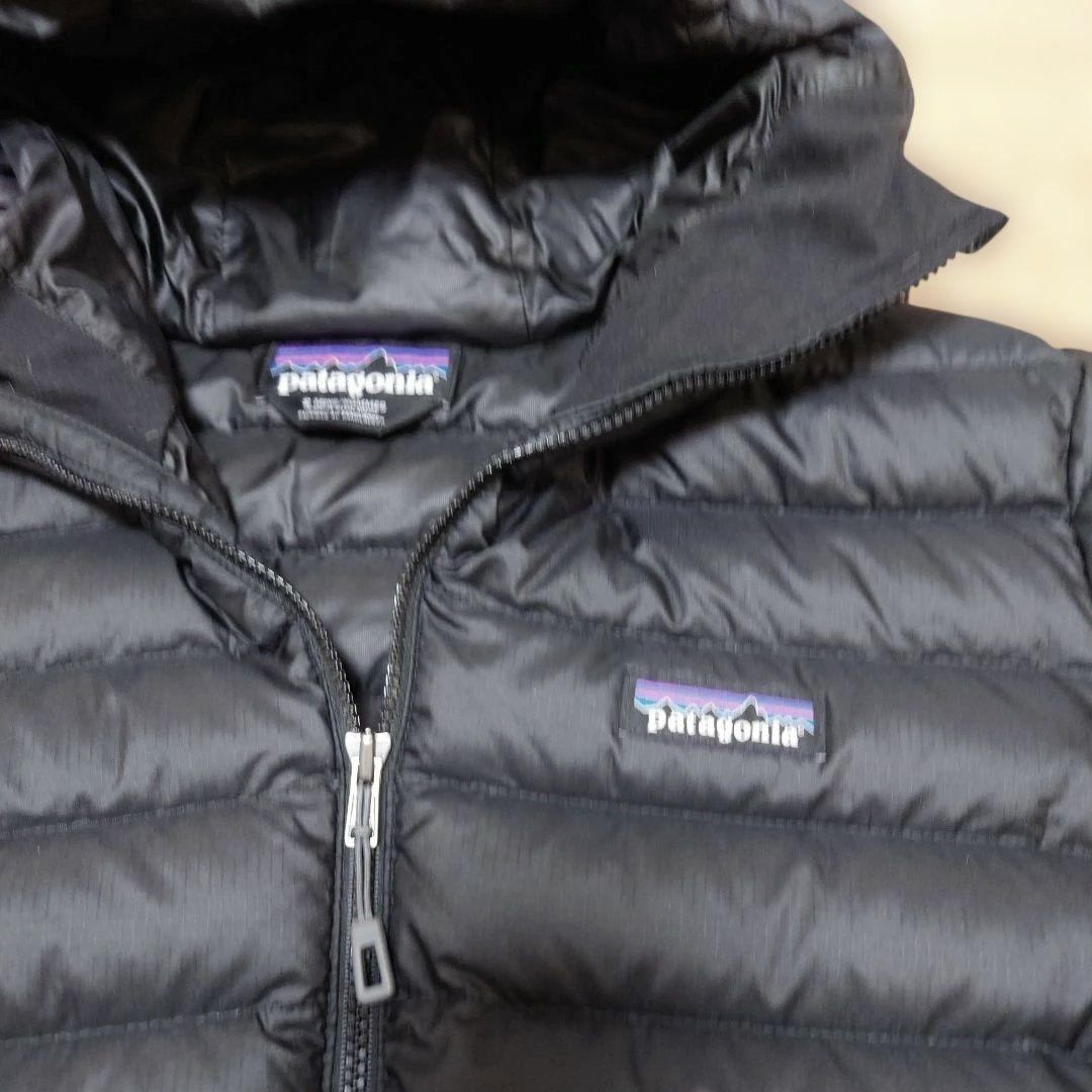 パタゴニア ダウンセーターフーディ メンズ Sサイズ ブラック