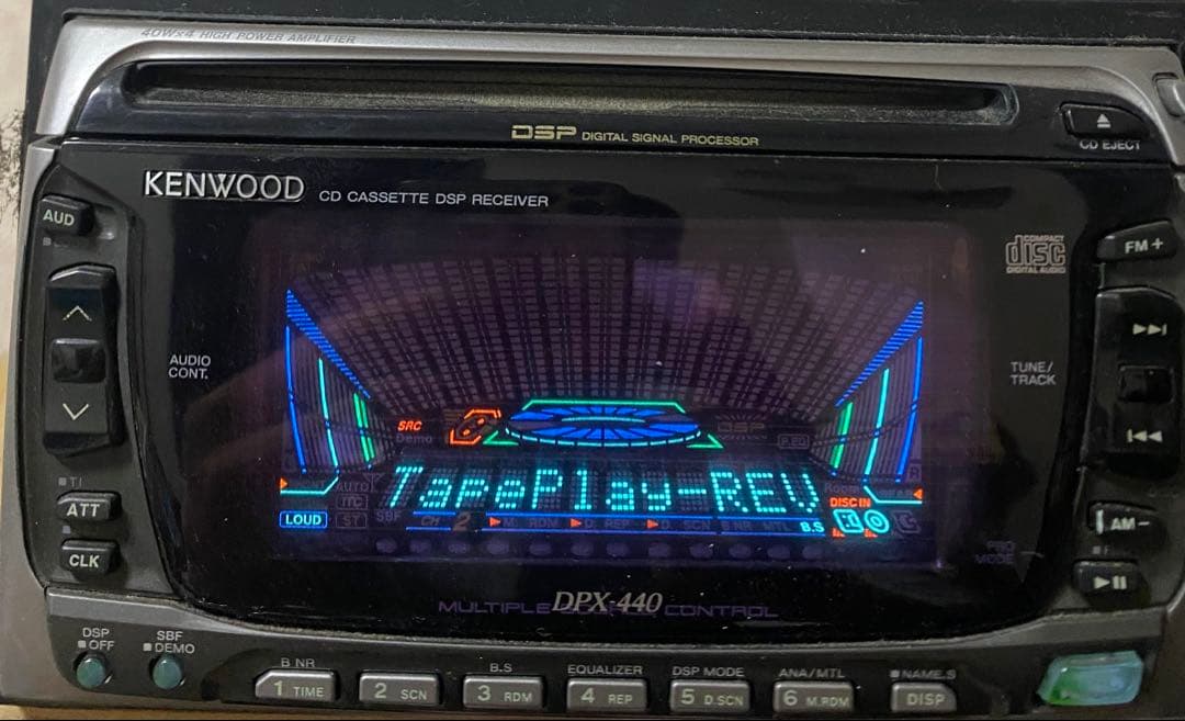 KENWOOD DPX-440 CDカセットレシーバー