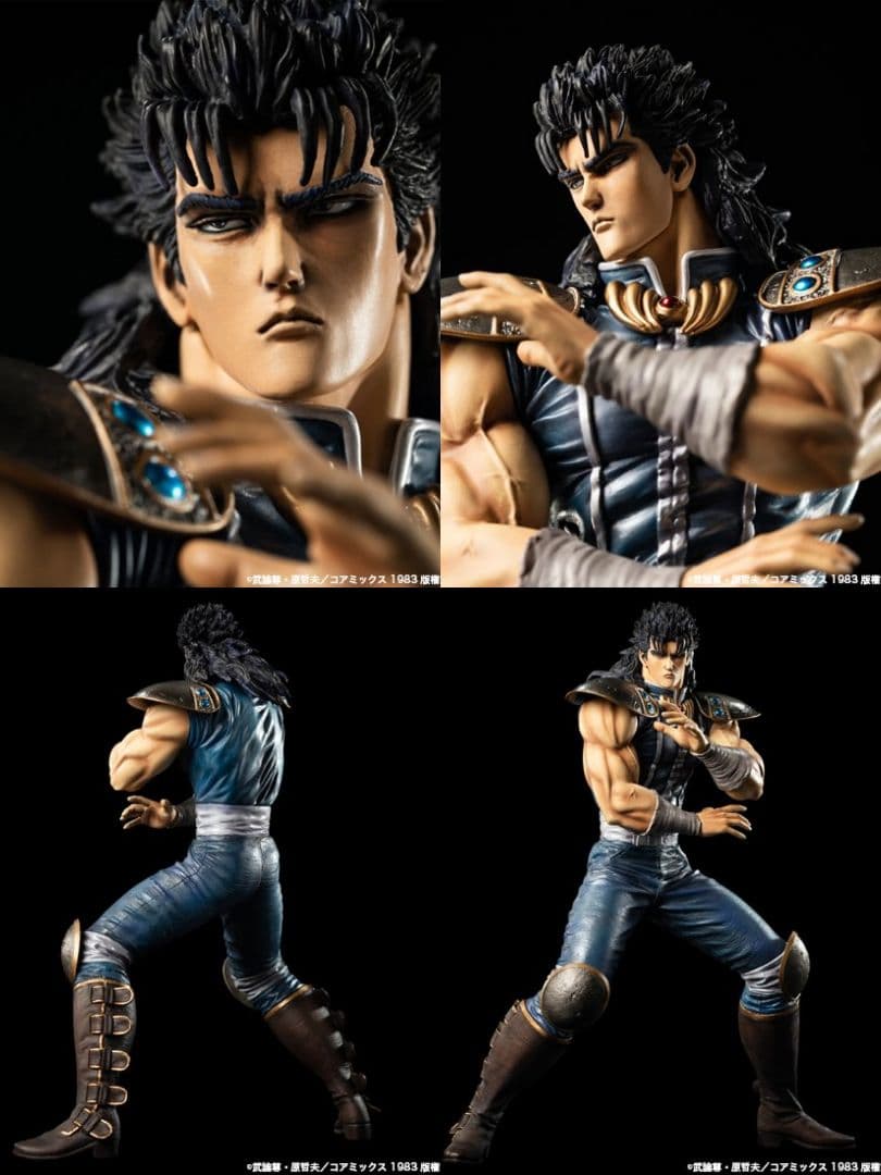 【SpiceSeed】北斗の拳　ケンシロウ＆レイ （黒髪）＆ジオラマセット