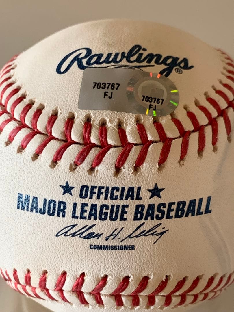 MLB SEAマリナーズ 鈴木一郎 auto 直筆サイン入りMLB公式ボール