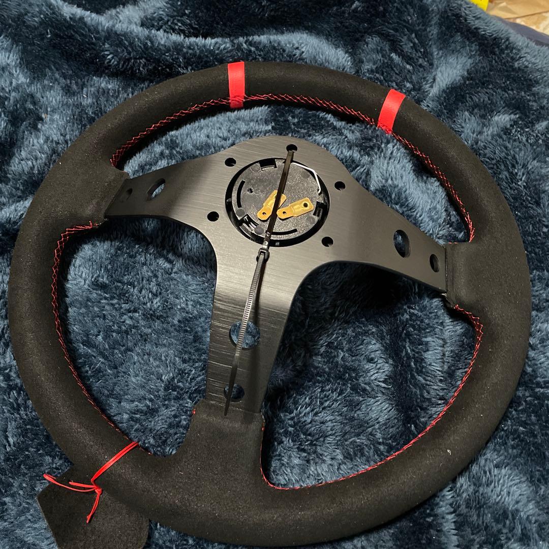 J*A様 No Good Racing ハンドル、ホーンボタン