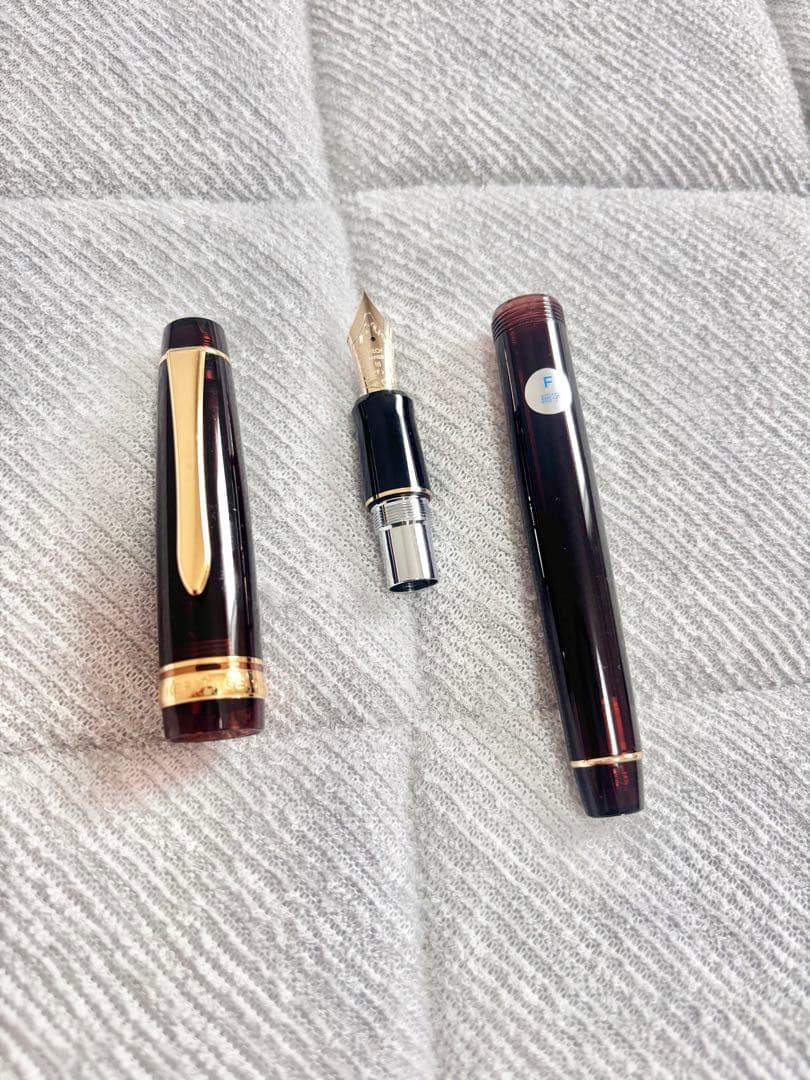カスタムヘリテイジ912 万年筆 ブラウン F【即購入⭕️！】