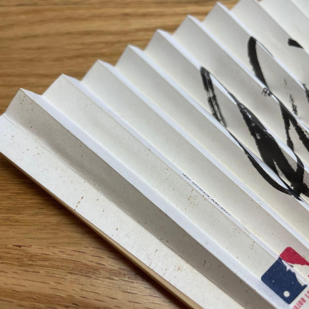 非売品　イチロー　オリジナル扇子　未使用品　2003年