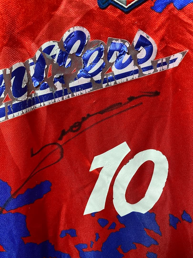 鹿島アントラーズ　レオナルドサイン入りユニフォーム