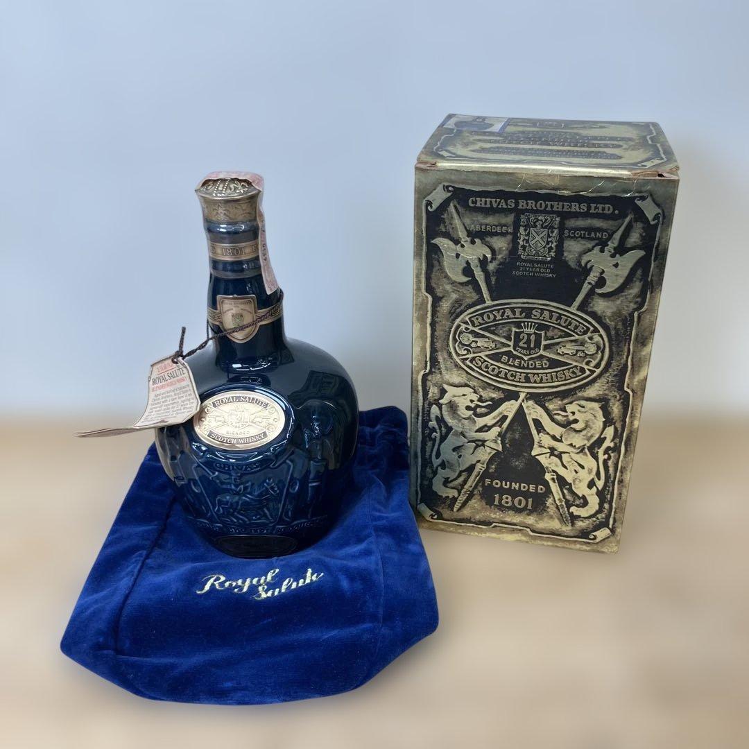 未開栓  Salute 21年 ブレンデッドスコッチウイスキー