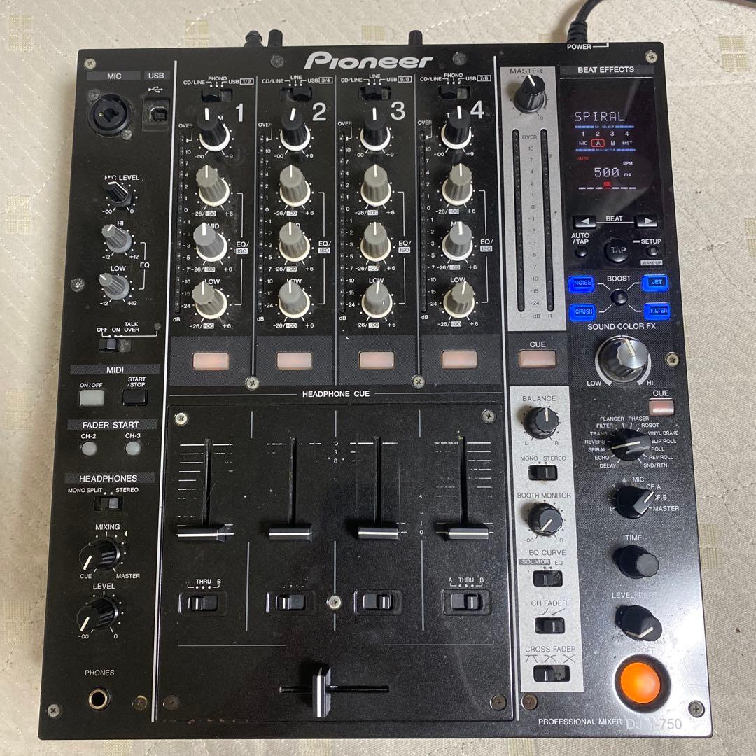 Pioneer DJM-750 DJミキサー
