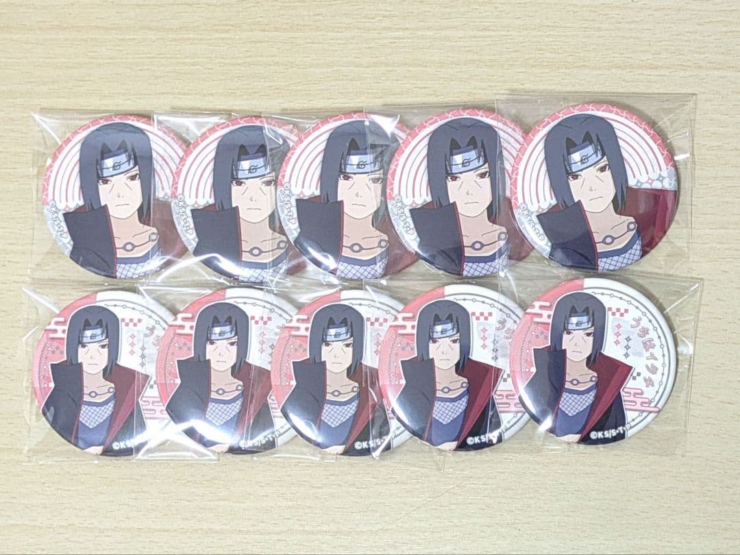 NARUTO 小さくなっちゃった 缶バッジ うちはイタチ