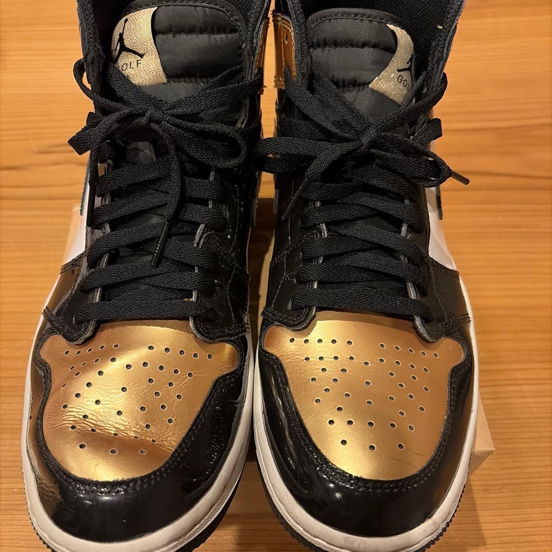 Jordan Air Jordan 1 Golf ブラック/ゴールド