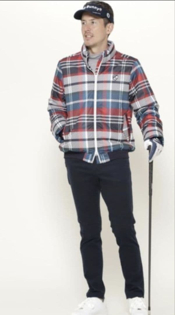 ★美品★Jack Bunny!!　エアシャット ビッグチェックブルゾン　サイズ6