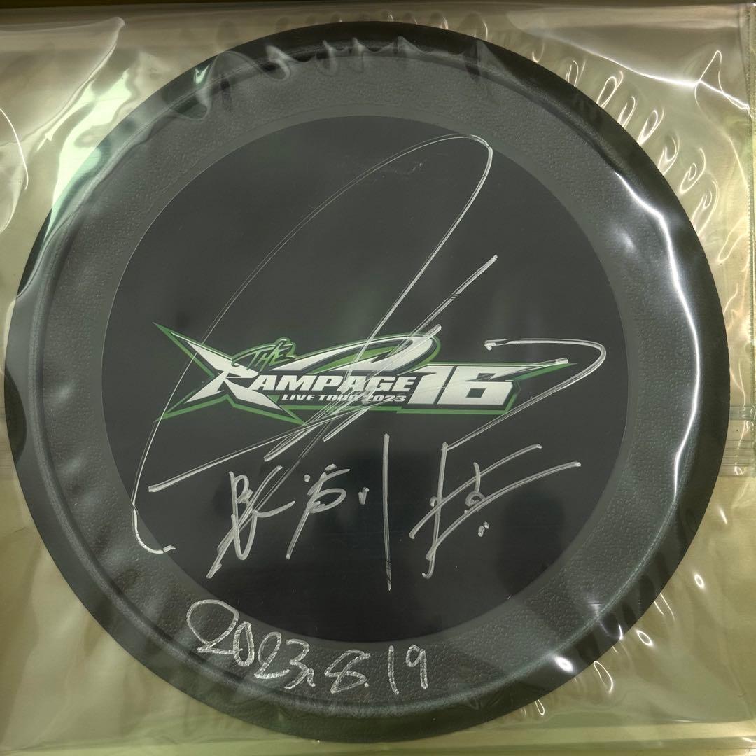 ランペ 長谷川慎 サイン入り フリスビー