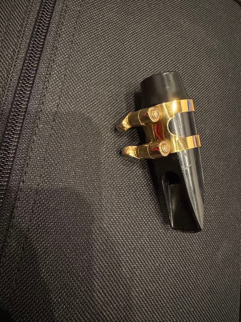 ゴールド ソプラノサックス マウスピース付き