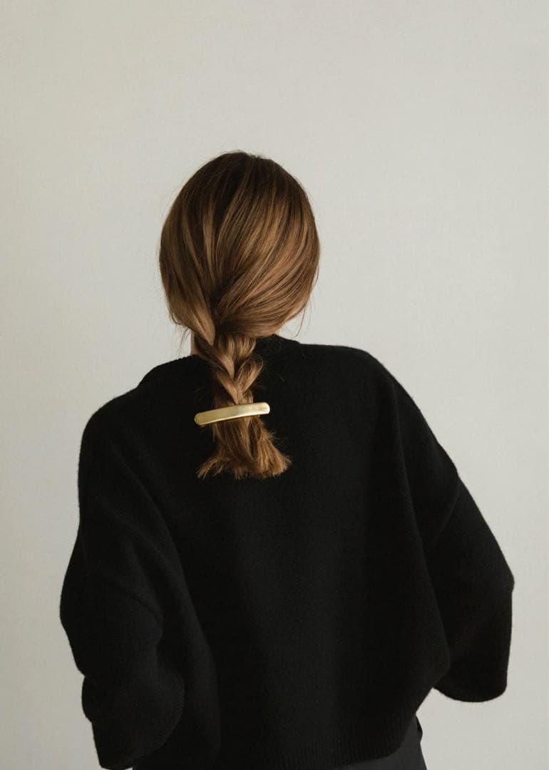 ヘアアクセサリー leticia O-VALLETTA Gold Mat