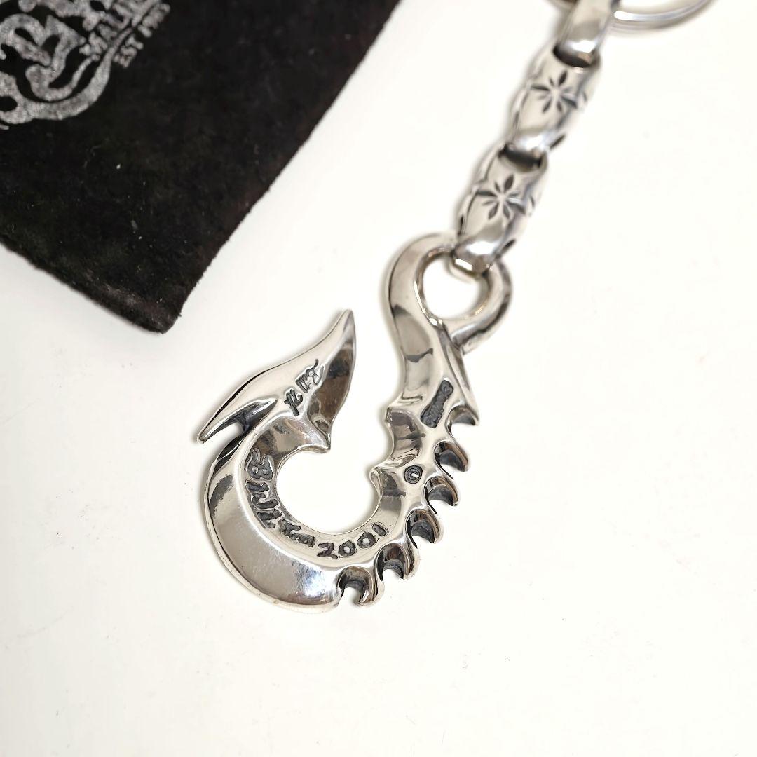 Bill Wall Leather フィッシュフック キーチェーン SV925