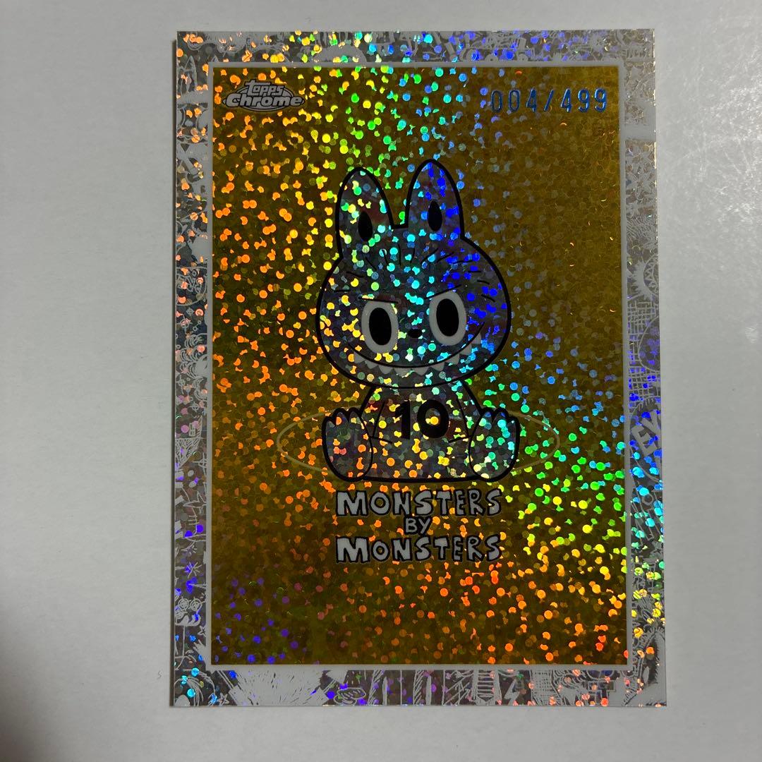 その他 topps Labubu 004/499