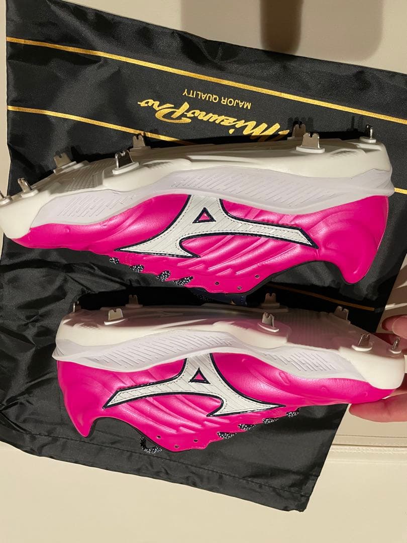 Mizuno ミズノスパイク ピンク クッションレボプロ