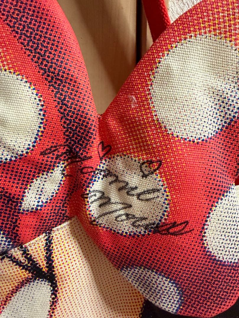 ミニーちゃん トートバックビックフェストート サイン入り ディズニーリゾート