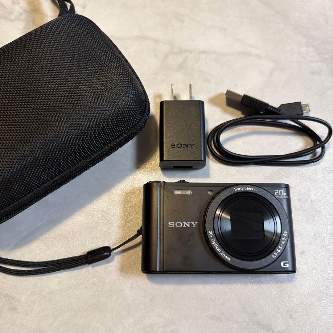 【美品】SONY ソニー DSC-WX350 ブラック