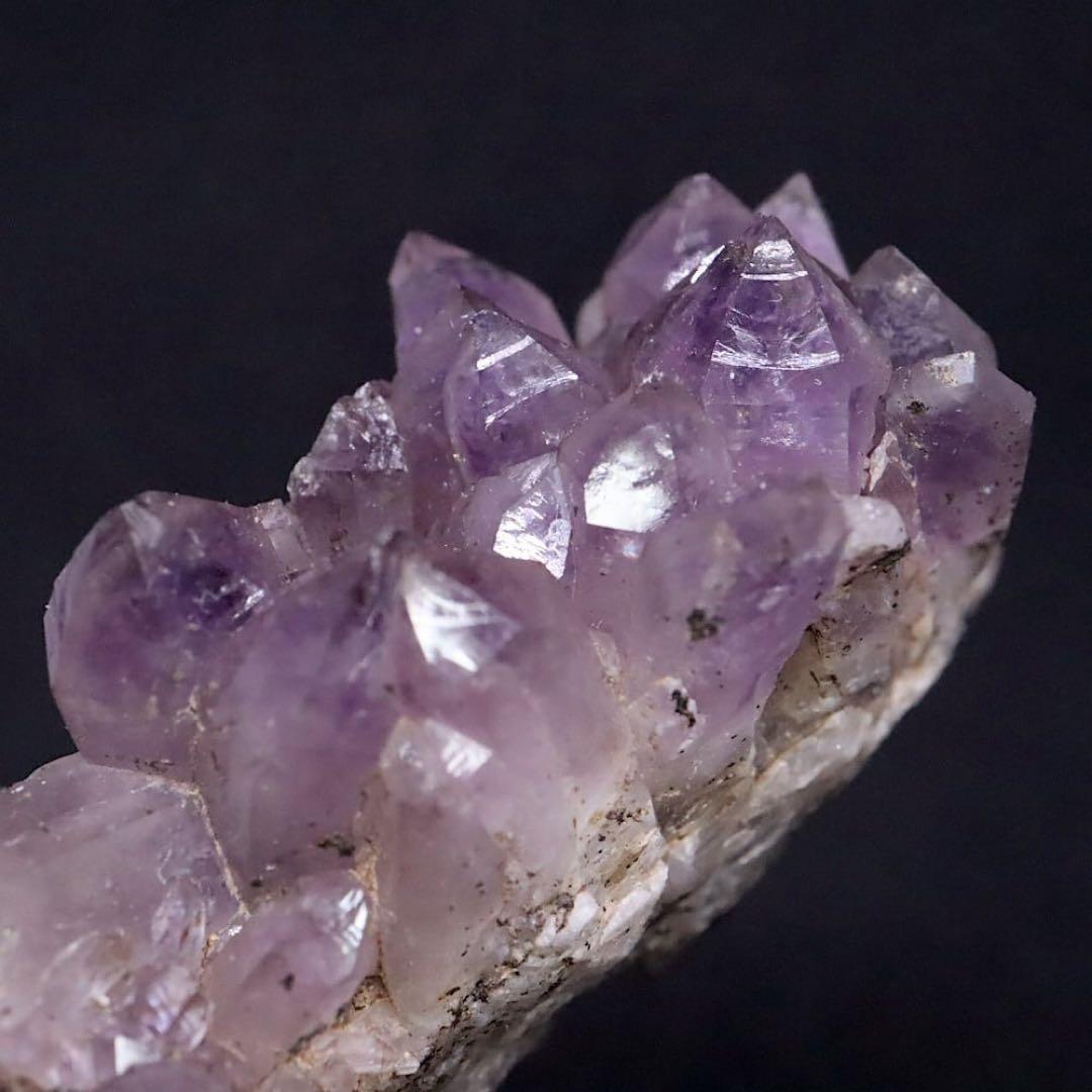 アメジスト 紫水晶 クォーツ 74.9g AMT279 鉱物　原石　天然石