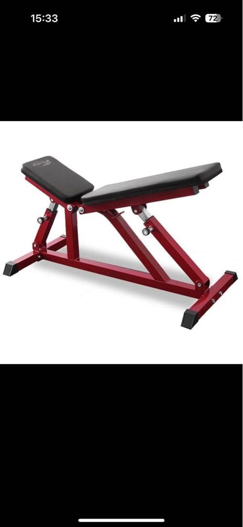 [7月31日まで出品]トレーニングベンチ　インクライン　ベンチプレス