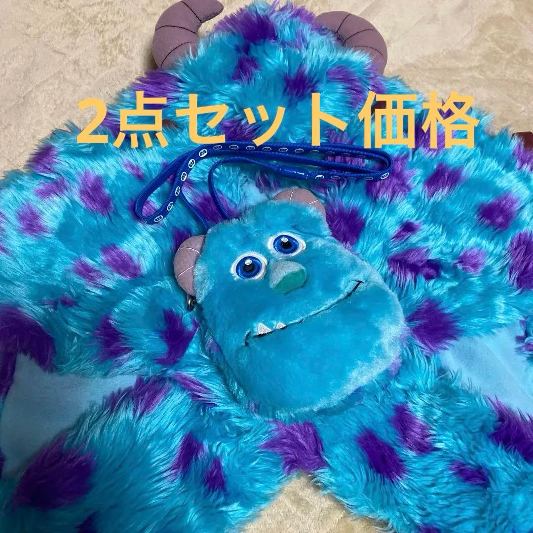 モンスターズ・インク ふわふわ帽子＆パスケース