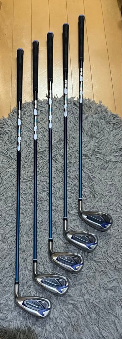 【レディース】ゼクシオ12 アイアン5本セットMP1200 フレックスL