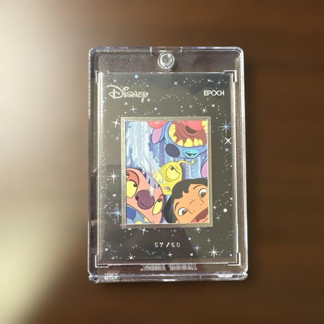 【世界60枚限定】epochリロ・アンド・スティッチ 57/60