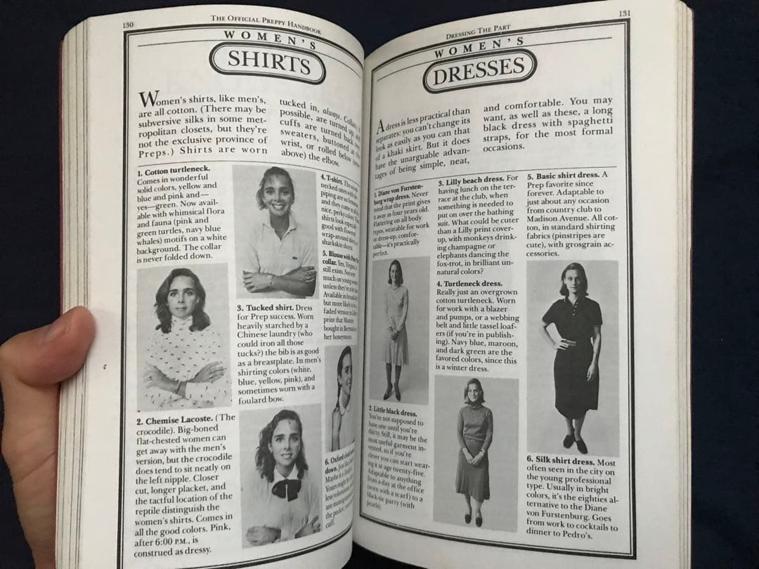 プレッピー「THE OFFICIAL PREPPY HANDBOOK」✳︎原書