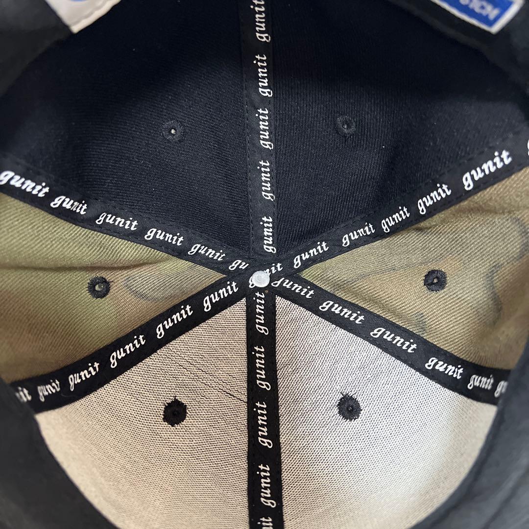 G-UNIT NEW ERA キャップ　クレイジーパターン　迷彩　刺繍　７5/8