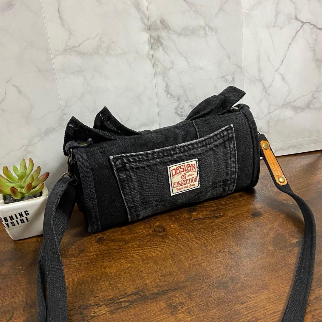 専用*No.29 デニムリメイク【お財布付きバッグ・フリル付き長財布】